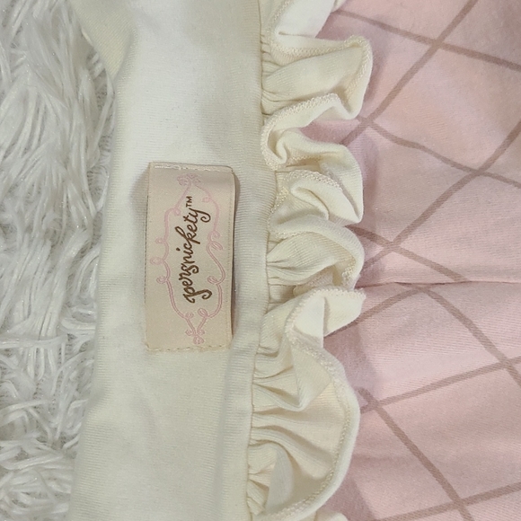 Persnickety Pretty in Pink Bell Ruffle Pants Baby Toddler size 12 - 18 mo EUC - Picture 3 of 4